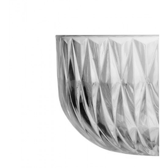 Centro de Mesa 23cm x 12cm de Cristal Ecológico Diamond